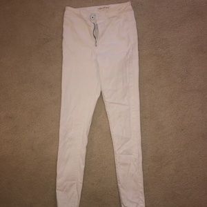 Pacsun white skinny jeans